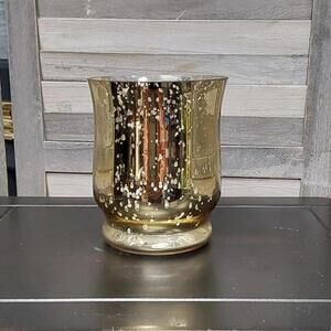 Gold Mercury Hurricane Candle Holder | Cherish the Season